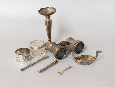 Lot 105 - A Collection of Assorted Silver, including a...