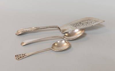 Lot 99 - A Victorian Silver Fish-Slice, by John and...