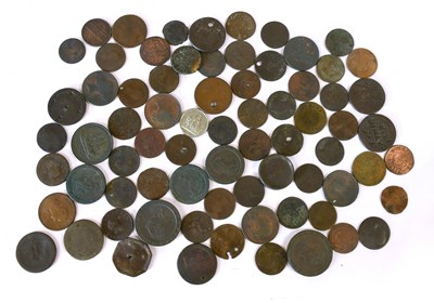 Lot 249 - Mixed British Copper Coins and Tokens, approx....