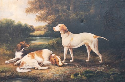 Lot 1031 - Manner of Sawry Gilpin Pointer and hunting...