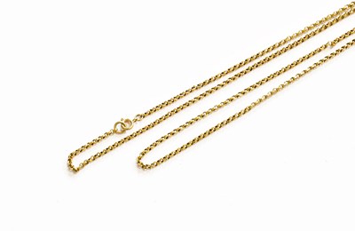 Lot 402 - A Guard Chain, length 134cm