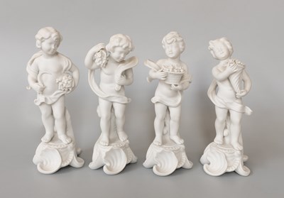Lot 227 - A Set of Four Vista Alegra Porcelain Figures,...