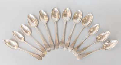 Lot 85 - A Set of Six George III Scottish Silver...