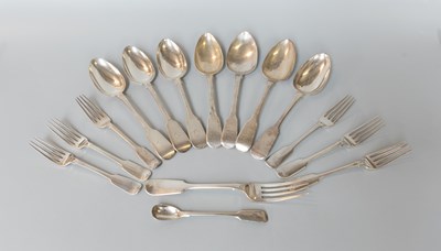 Lot 81 - A Collection of George III and Later Silver...