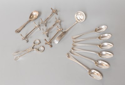 Lot 86 - A Collection of Assorted Silver Flatware,...