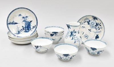 Lot 306 - A Small Collection of Liverpool Porcelain,...