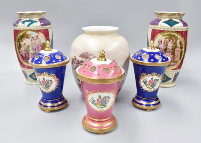 Lot 293 - 20th Century Continental Porcelain, including...