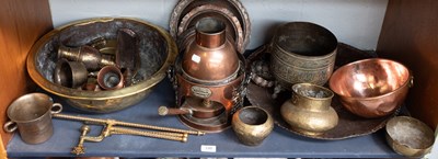 Lot 199 - 18th Century and Later Brass, Copper and...