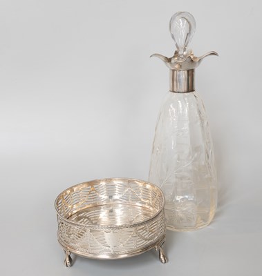 Lot 6 - A George III Irish Silver Condiment-Stand,...