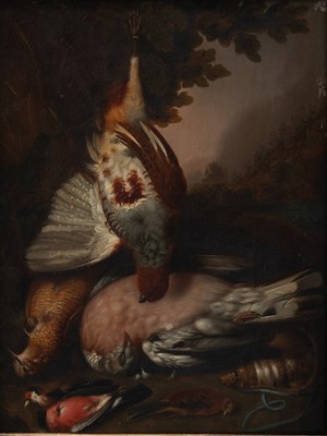 Lot 1015 - Manner of J.B. Weeninx Still Life of Dead...