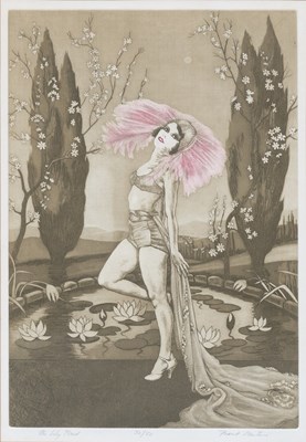 Lot 1036 - Frank Vernon Martin (1921-2005) "The Lily Pond"...