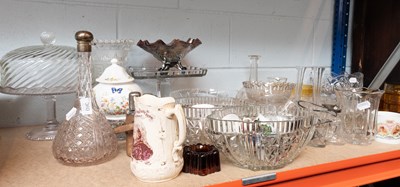 Lot 360 - A Collection of Assorted Glass, including a...