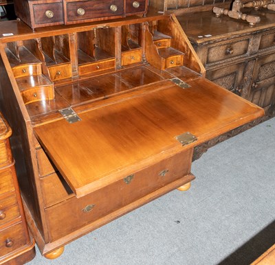 Lot 1364 - A 19th Century Walnut Bureau, 91cm by 53cm by...