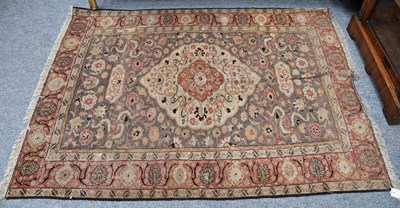 Lot 1115 - Bandirma Rug, the field of meandering vines...
