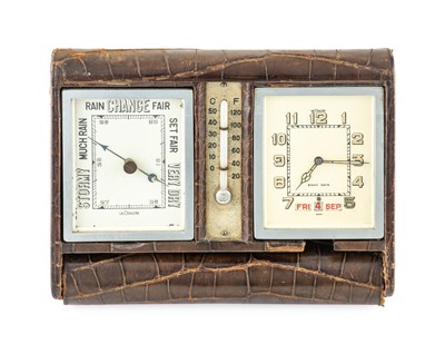 Lot 2275 - Le Coultre: An Art Deco Travelling Compendium,...