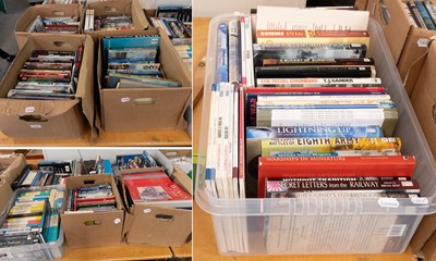 Lot 1143 - Large Collection of Military Books, including...