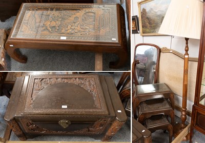 Lot 1214 - 20th Century Chinese Furniture, comprising: a...