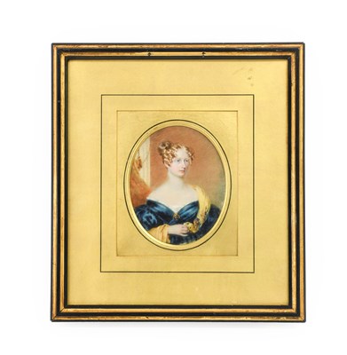 Lot 122 - English School (19th Century): A Miniature...