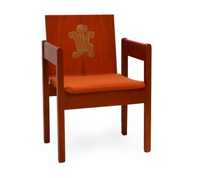 Lot 616 - Prince of Wales Investiture Chair, designed by...