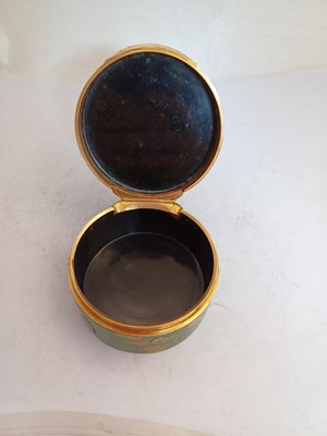 Lot 2171 - A Louis XV Gold-Mounted Lacquered and Tortoiseshell Bonbonnière