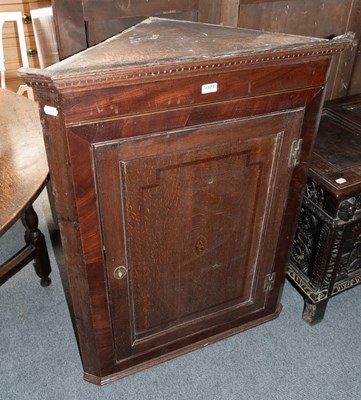 Lot 1377 - An 18th Century Carved Oak Three Panel Coffer,...