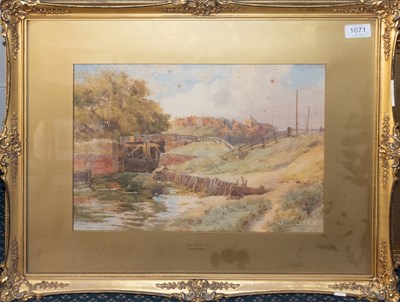 Lot 1071 - Joseph Powell "The Loch, Rye" Signed,...