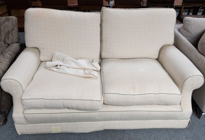 Lot 1339 - A Two Seater Cottage Sofa, 160cm by 86cm by 80cm