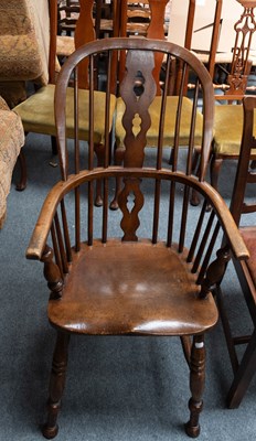 Lot 1343 - An Oak Windsor Chair