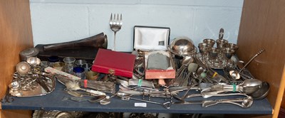 Lot 182 - A Large Quantity of Plated Ware, including...