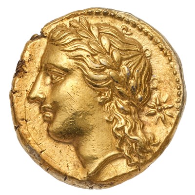 Lot 4 - Ancient Greece, Syracuse, Fifty Litrai, struck...
