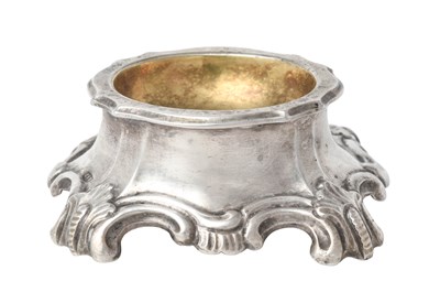 Lot 2073 - A German Parcel-Gilt Silver Trencher-Salt