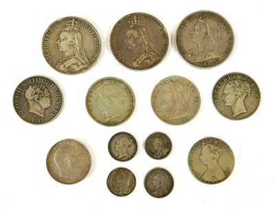 Lot 223 - Assorted British and Commonwealth Silver Coins,...