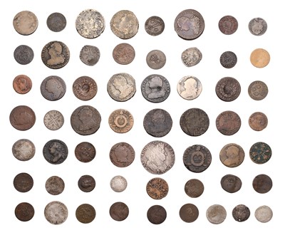 Lot 254 - Assorted French and French Colonial Coinage,...