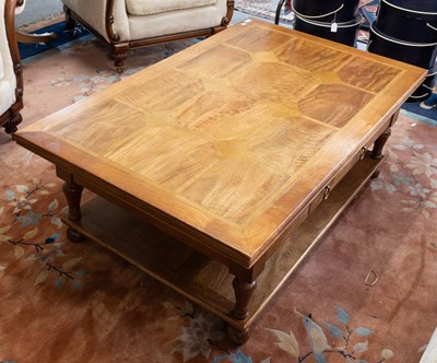 Lot 1212 - A Barker & Stonehouse Flagstone Coffee Table,...