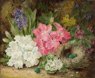Lot 364 - Oliver Clare (1853-1927) Still life of plums...