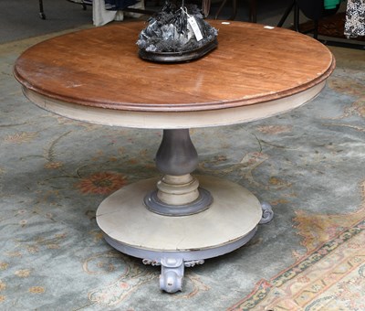 Lot 1210 - A Victorian Mahogany Centre Pedestal Loo Table,...