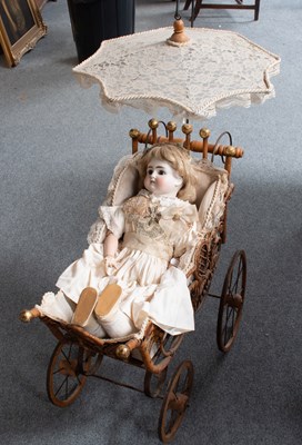 Lot 1144a - Late 19th Century German Bisque Shoulder Head...