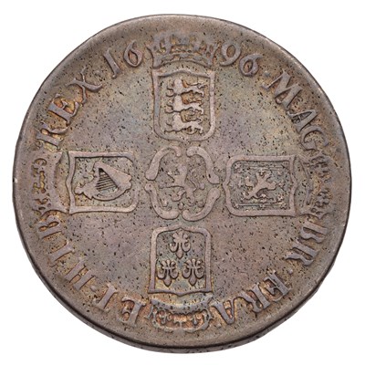 Lot 104 - William III, Crown 1696, OCTAVO, first bust,...