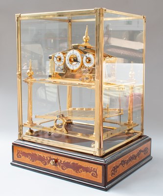 Lot 185 - A Modern "Congreve" Rolling Ball Clock, 45.5...