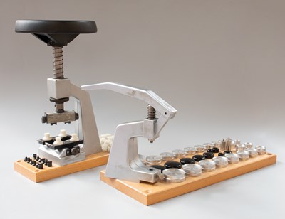 Lot 202 - A Watch Glass/Case Tool Press by Bergeon, No...