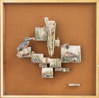Lot 371 - Bowen Williams (Contemporary) Mounted Ceramic...