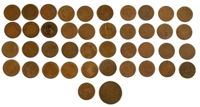 Lot 250 - A Collection of Australian Halfpennies,...