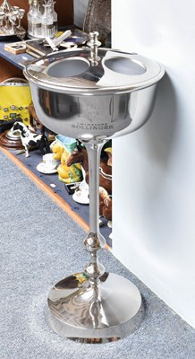 Lot 176 - A Reproduction Pedestal Wine Cooler