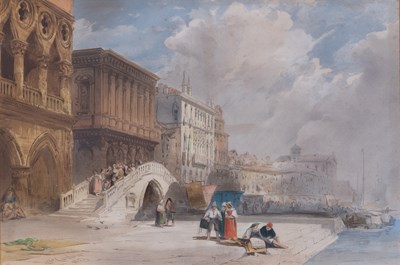 Lot 1022 - After William Callow RWS (1812-1908) View of...