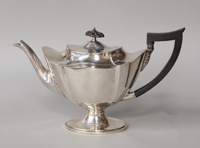 Lot 131 - A Victorian Silver Teapot, by Thomas Bradbury...