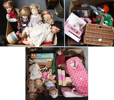 Lot 1161 - Assorted Modern Dolls Toys and Accessories,...