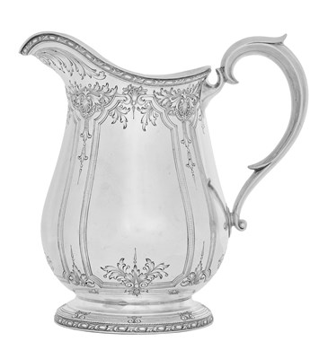Lot 847 - An American Silver Water-Jug