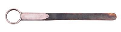Lot 939 - A George VI Silver Mounted Tortoiseshell Combination Paper-Knife and Magnifying-Glass