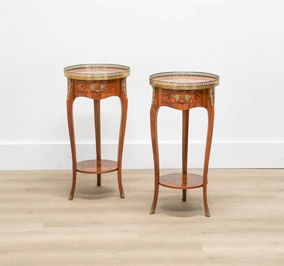 Lot 222 - A Pair of 20th Century Kingwood, Tulipwood and...