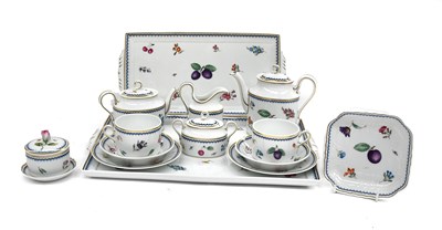 Lot 314 - A Richard Ginori Porcelain Tête-à-Tête,...